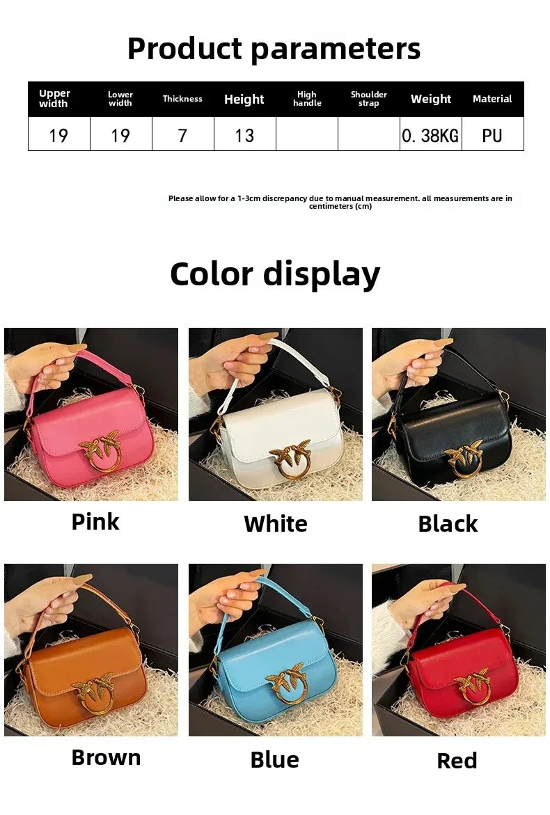 2026 Elegant Fashion Luxury Light Luxury Women's Shoulder Crossbody Bag, Designer Original Leather Tote Bag