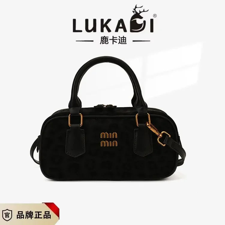 Original Square Leather Satchel Handbag Women Designer Tote Shoulder Crossbody Purse Luxury Diaper Bag