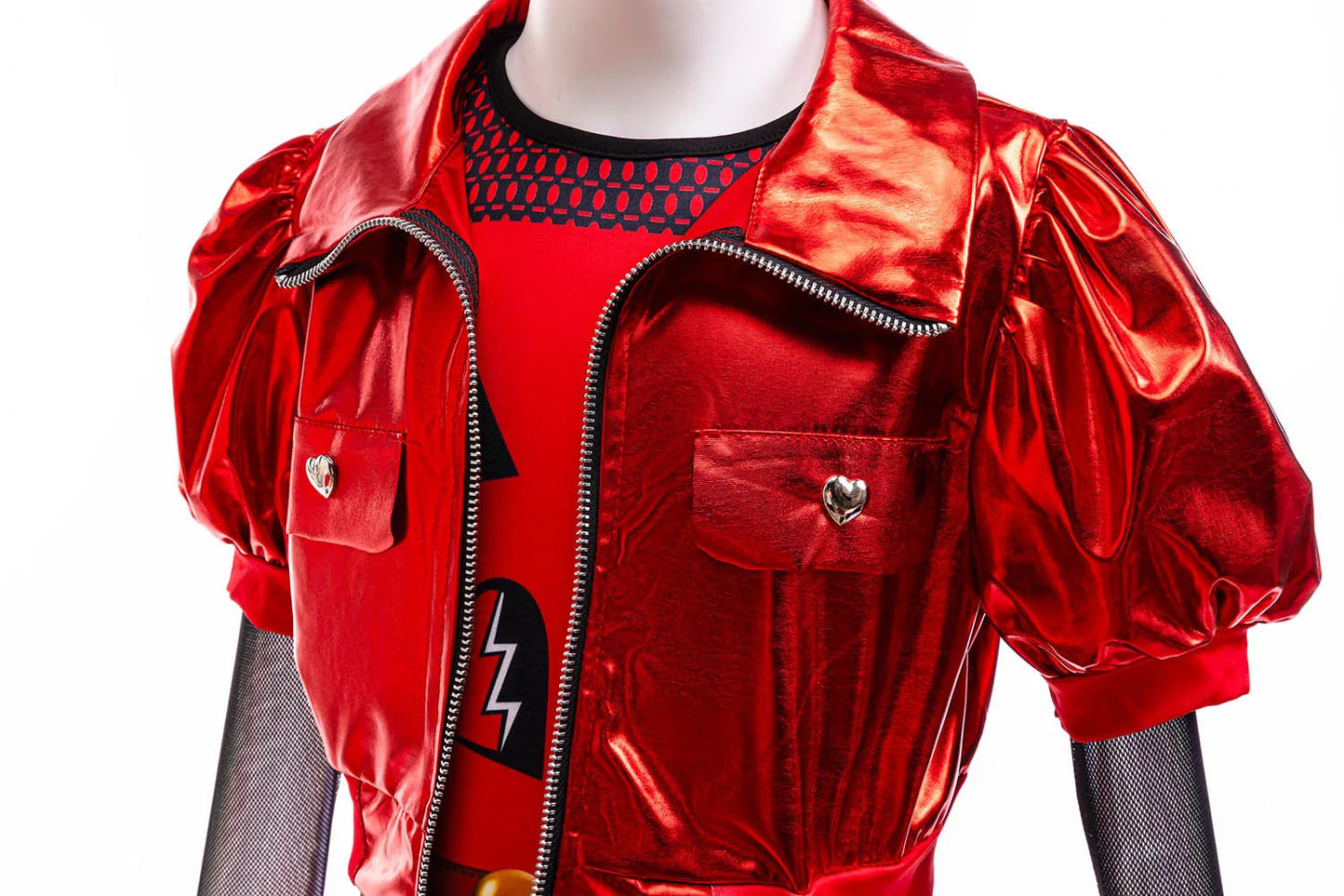 Descendant Costume Play 2026 Teen Fantasy Comedy Film The Rising of Red Cosplay Kylie Cool Outfit Halloween Dress up for Girls