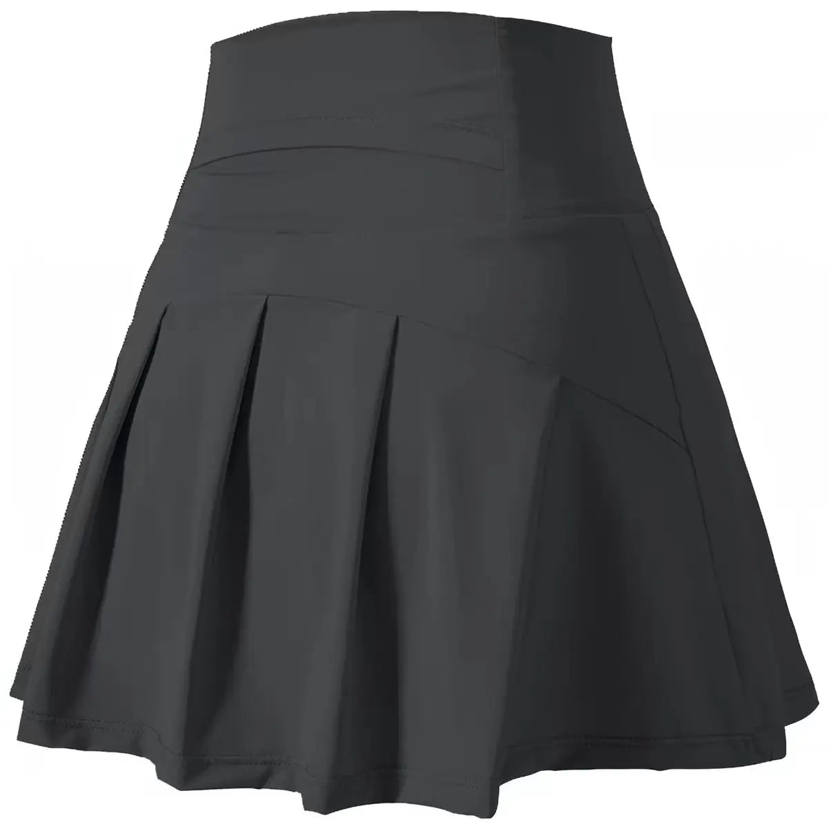 Women High Waist A-Line Skort with Built-in Shorts Cooling Quick-Dry Anti-Exposure Summer Athletic Skirt Yoga Gym Running