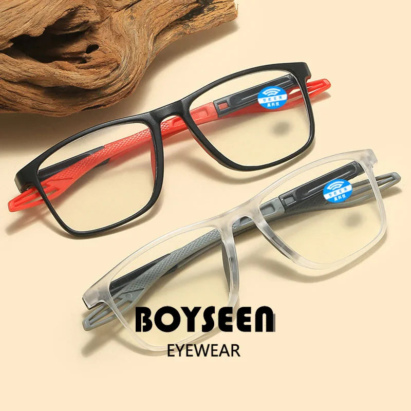 BOYSEEN Sports smart zoom reading glasses with adjustable ultra light technology for reading reading presbyopia glasses