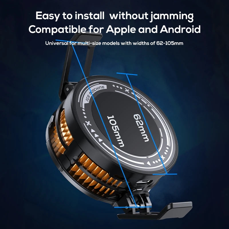 MEMO CX08 CX16 High-Power Strong Cooling Semiconductor Mobile Phone Cooler Radiator with Magnetic Attachment & Clamp