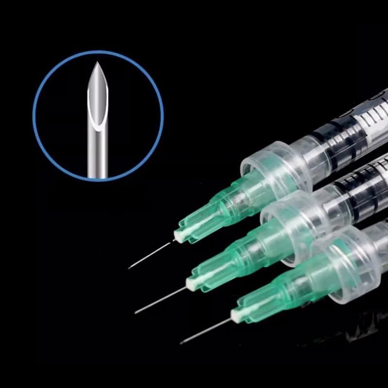 100pcs/Box 32G 4mm 6mm 13mm Painless Small Irrigator Needle Tip Eyelid Tool for Dental Syringes