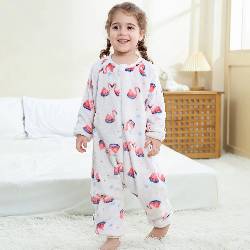 Kids Animal Dinosaur Kigurumi Costume Cosplay Cartoon Jumpsuit for Children Halloween Christmas Girls Boys Hooded Pajamas Onesie