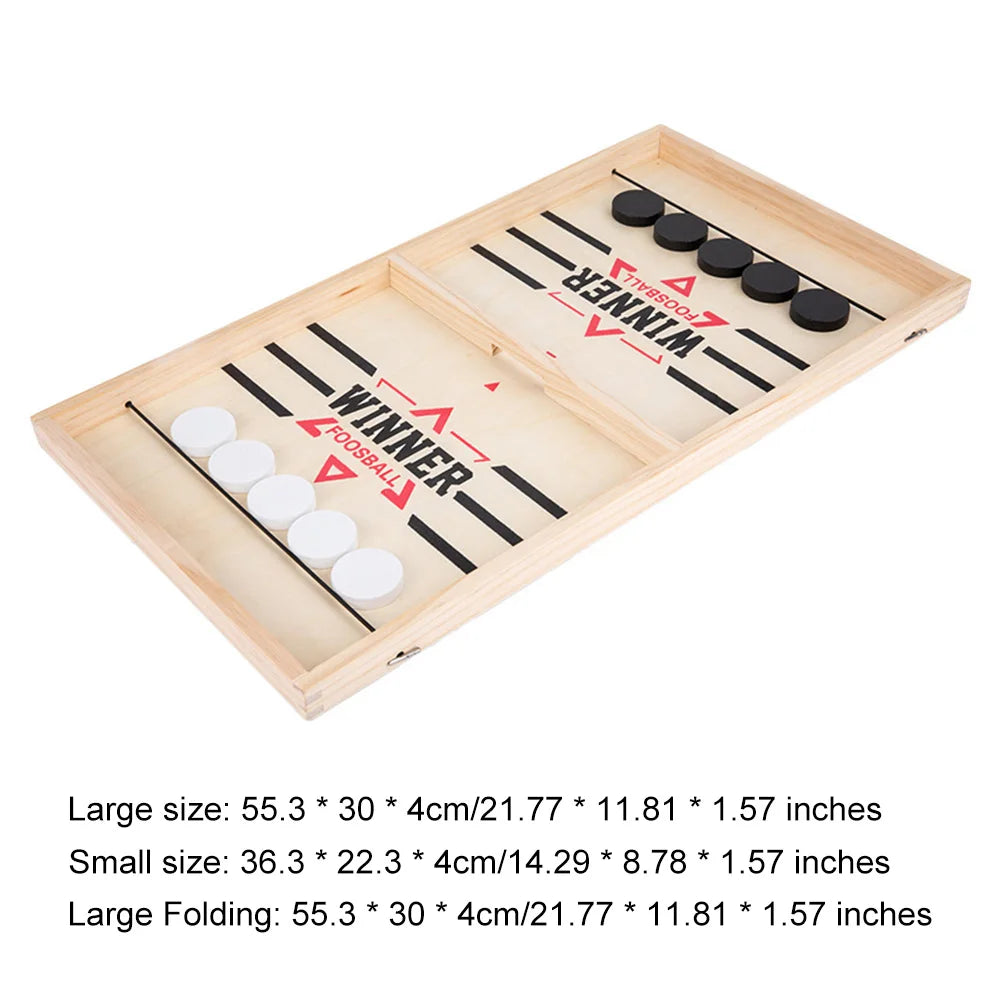 Foosball Winner Games Table Hockey Game Catapult Chess Parent-child Interactive Toy Fast Sling Puck Board Game Toys For Children