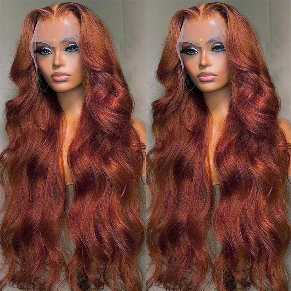White Wig Body Wavy Lace Front Wig 13x4 HD Heat Fiber Pre Plucked Synthetic And Blend For Women Daily Wear Clearance Cosplay