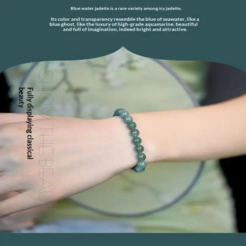 Men's Versatile Hand-held Jewelry Bracelet with Beads Ideal for All Settings