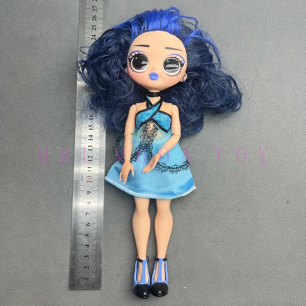 Original 24cm OMG multi-style big sister fashion dressup girl DIY holiday gift doll toy