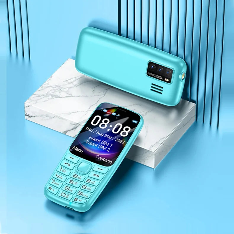 C99(H11) 4G Button Phone 2.4inches TFT Screen Dual SIM Dual Standby Voice King Alarm Clock 1500mAh Battery Torch CellPhone