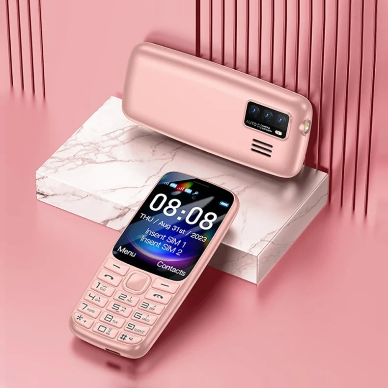 C99(H11) 4G Button Phone 2.4inches TFT Screen Dual SIM Dual Standby Voice King Alarm Clock 1500mAh Battery Torch CellPhone