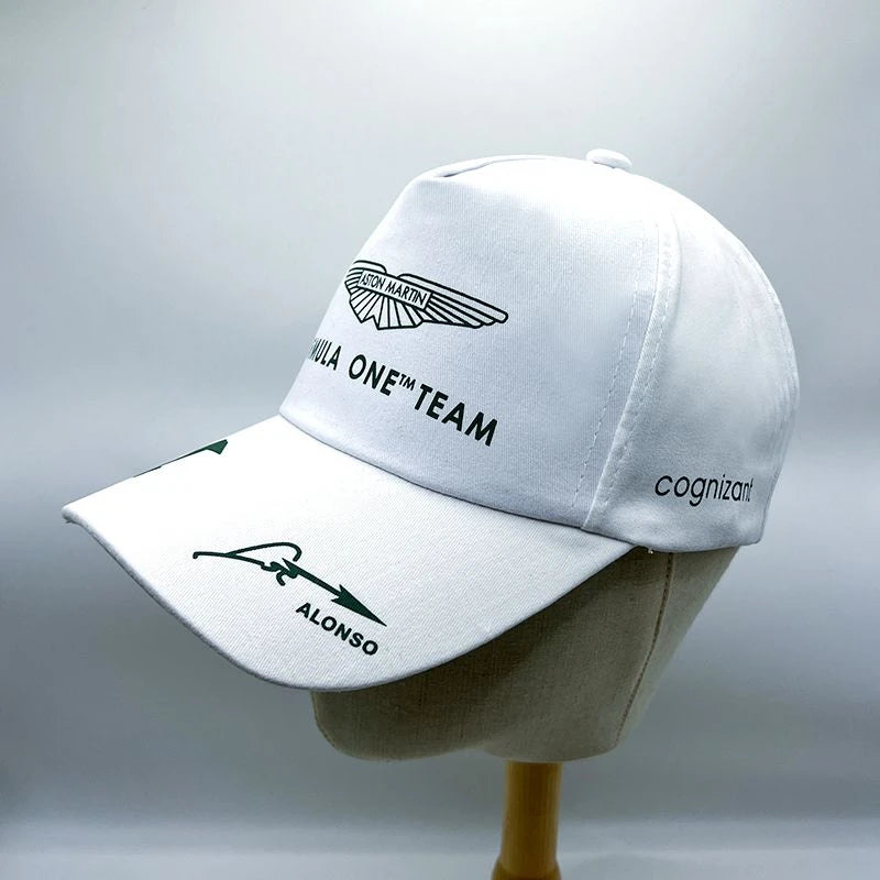 For Aston Martin DBX DBS V12 V8 DB11 DB9 Rapide AMR Vantage Team Baseball Unisex Sun Protection Hat F1 Racing Fashion Caps