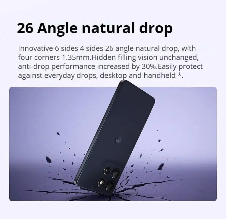 Global Lenovo MOTOROLA G100 Pro SmartPhone 50MP AI Camera 6720mAh Dimensity 7300 6.7 inch 1.5K Eye Protectiob Flexible Cellphone