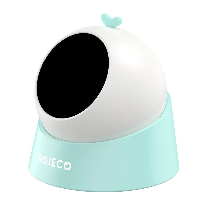 ROJECO Automatic Pet Toy Interactive Adjustable Electric Cat Laser Toy Indoor Smart Teasing Laser Cat Toy For Kitty Dog Supplies