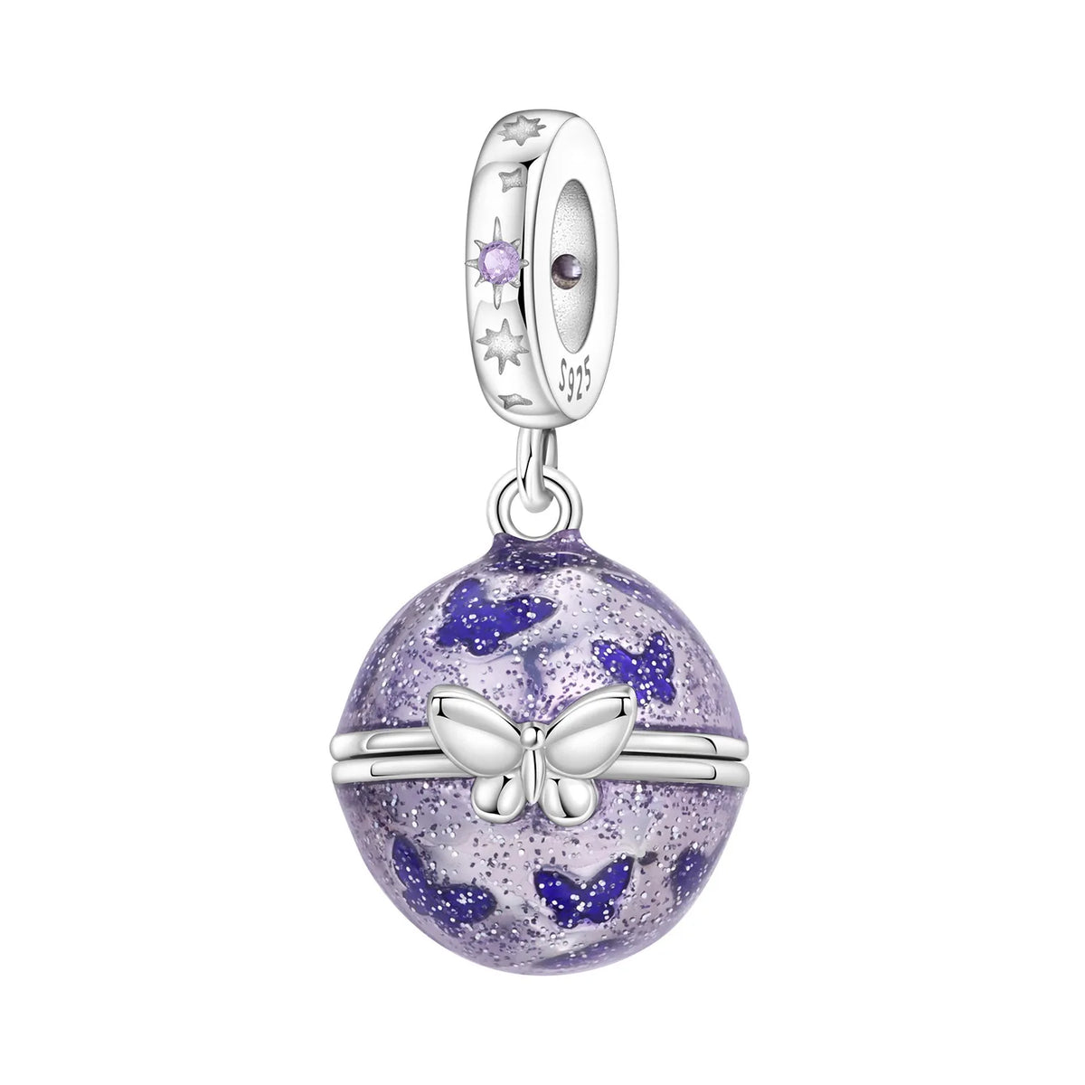 925 Sterling Silver Plated Bee Sunflower Butterfly Charm Pendant Fine Jewelry Women DIY Bracelet Necklace Birthday Party Gift