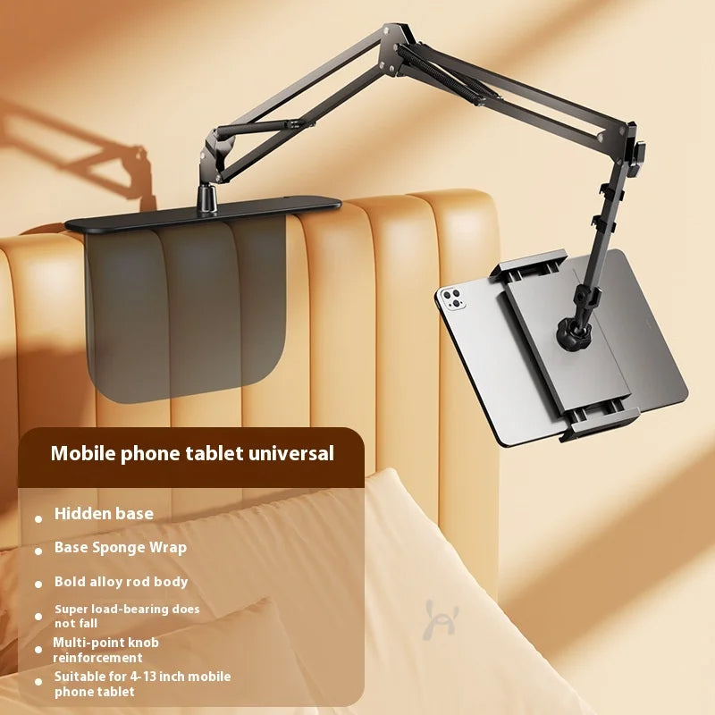 Adjustable Bedside Phone Stand Suitable For iPad Tablet Multifunctional Metal Extendable Lazy Person Watching Tv On The Bed
