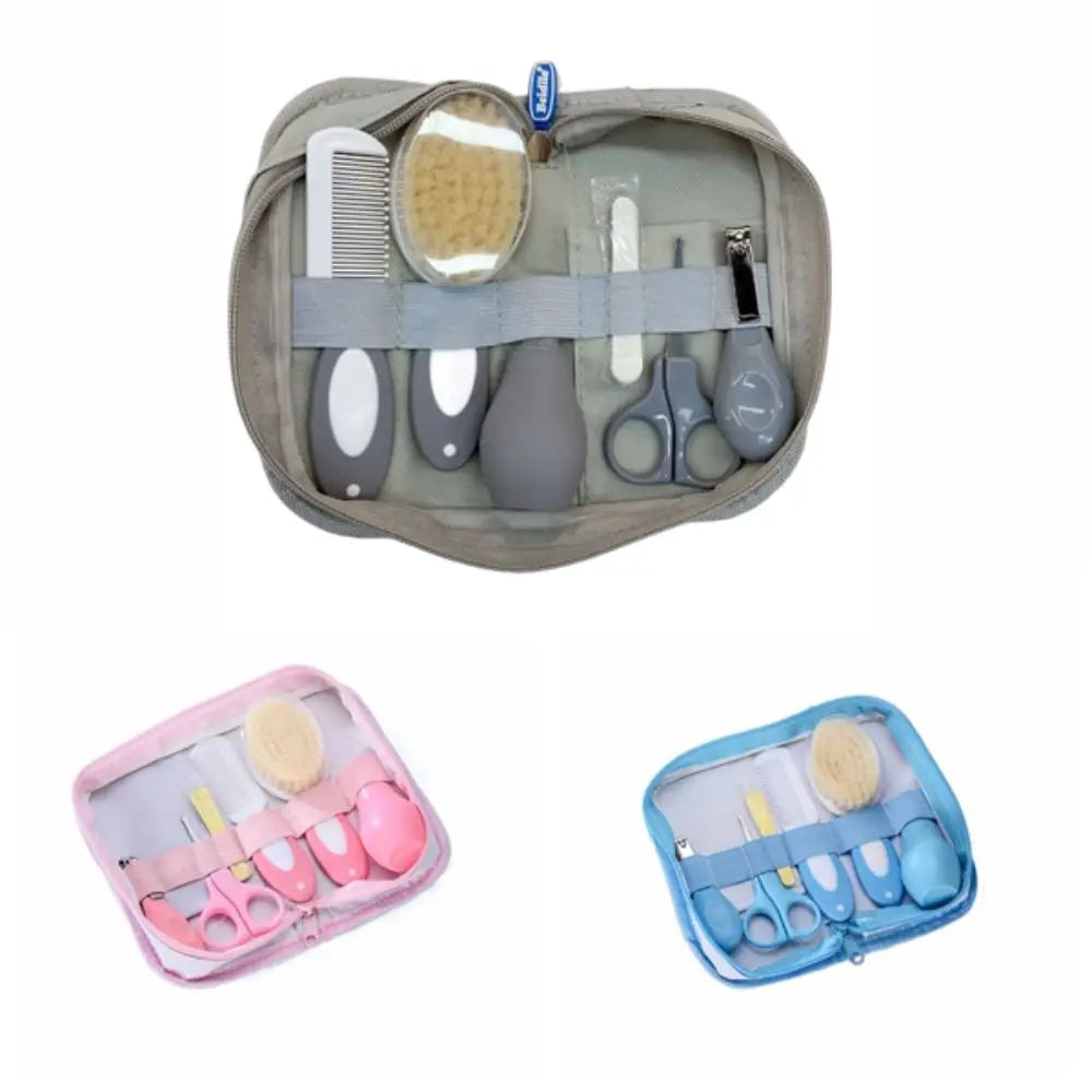 Multifunction Head Comb Baby Care Kit Nail Clipper Sharpener Nursery Care Set Tool Package Brush Newborn Cleaning Supplies Baby
