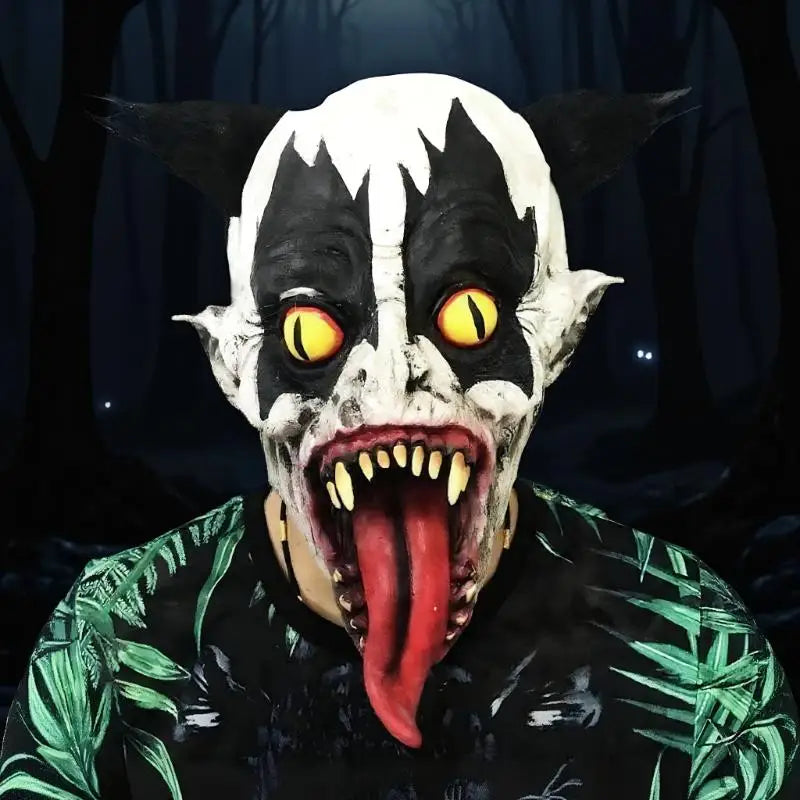 Halloween Various Clown Mask Cosplay Party Mask Latex Masks Helmet NPC Funny Prank Scare Headgear Bar Party Costume Props Mask
