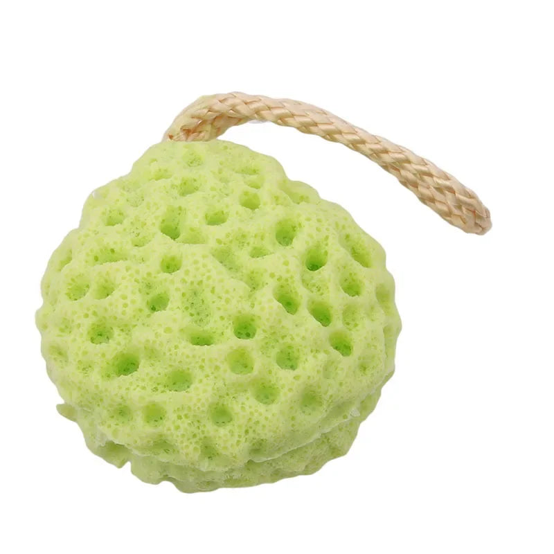 1PC Honeycomb Shape Newborn Baby Kids Bath Sponge Brushes Massage Baby Shower Exfoliating Body Face Cleaning Scrubber Newest