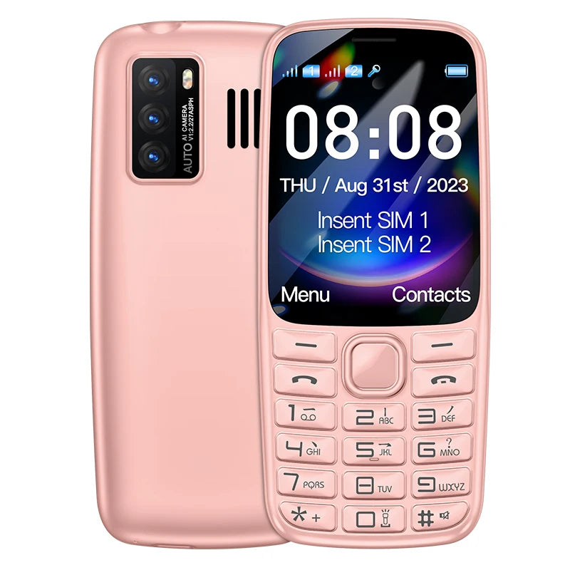 C99(H11) 4G Button Phone 2.4inches TFT Screen Dual SIM Dual Standby Voice King Alarm Clock 1500mAh Battery Torch CellPhone