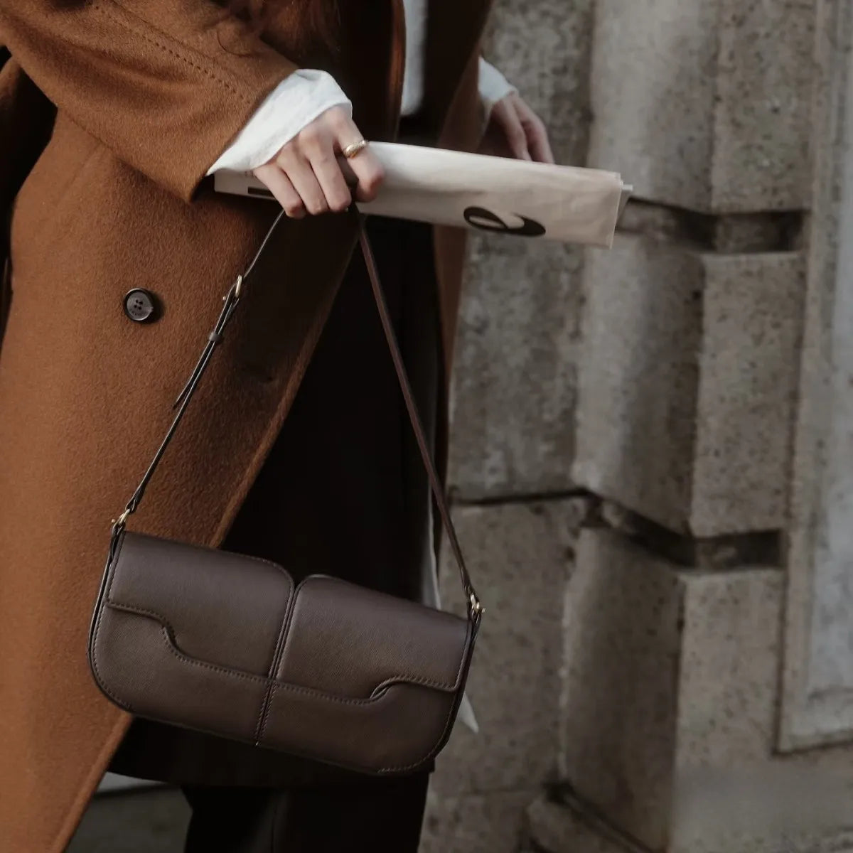 Handbags Purse Bag for Women Handbag Fashionable Cross-body Satchel Bag Simple for Commuting Cross-body Women's Bag
