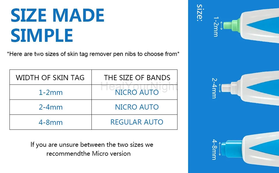 3 IN 1 Auto Micro Skin Tag Remover Device Standard And Micro Skin Tag Removal Kit Adult Mole Wart Remover Face Care Beauty Tools