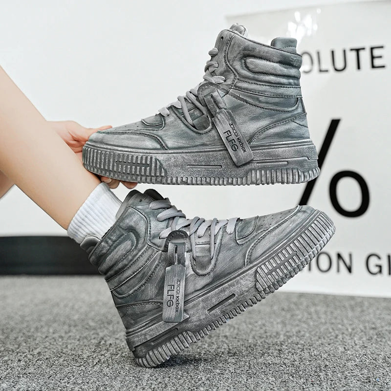 Boyfriend A Birthday Gift Soft Comfortable Non Slip Wear Resistant Sole Daily Casual New Men's Shoes Retro Manga Men's Sneakers