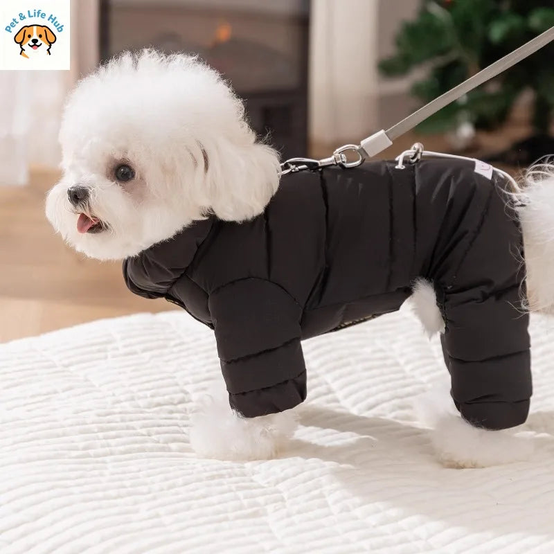 Dog clothes 2025 new winter four-legged clothes Bigbear Teddy Schnauzer small dog pet puppy down jacket pet supplies