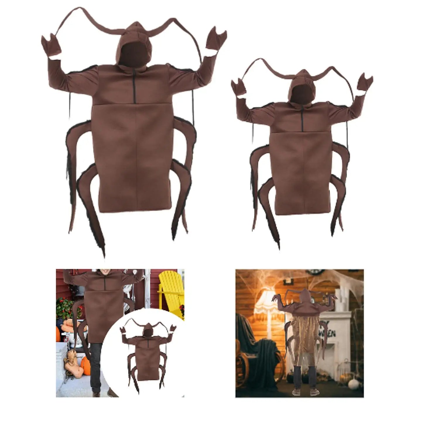 Cockroach Costume Halloween Costume for Theme Party Festival Pretend Play