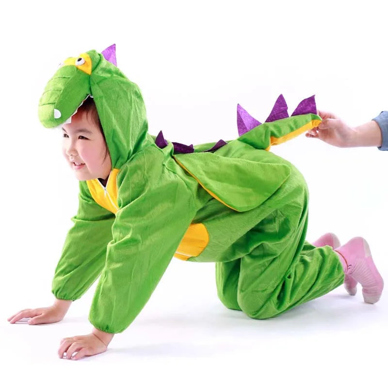 Halloween Children Dinosaur Costume Boy Dragon Costume Party Kid's Fancy Animal cloting Cute cloths
