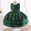 NEW Baby Dress Lace Flower Christening Baptism Clothes Newborn Kids Girls First Years Birthday Princess Infant Party Costume