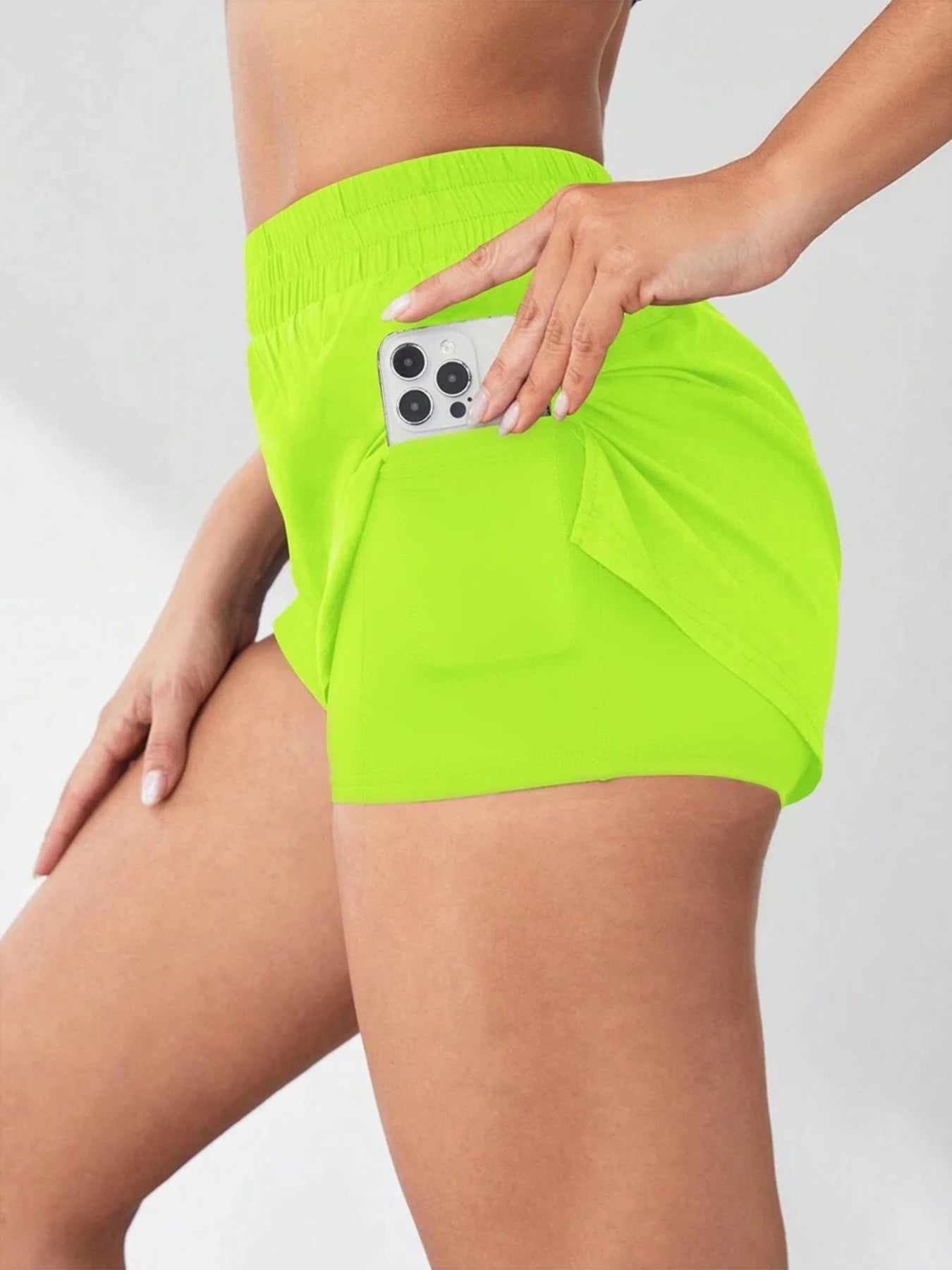 Elegant women's sportswear, sport pants, yoga, fitness, quick-drying aerobic exercises, tennis, badminton, sexy shorts