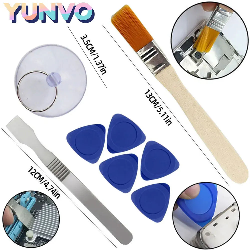 Universal Phone Disassembly Opening Screen Pry Repair Tool Kit Professional Mobile Phone Screwdriver Tools Kit For iPhone Xiaomi