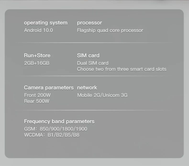SOYES XS19 3G Smartphone 3.88inches MTK 2GB RAM 16GB ROM 5MP Camera Dual SIM Card Type-C Android Cellphone Face Unlock