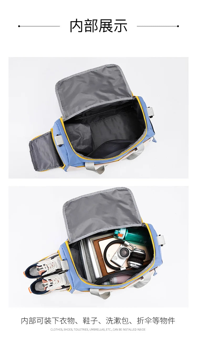 Korea Mommy Bag Baby Stroller Nappy Bag Baby Diaper Organizer Portable Tote Bags Maternity Multi-function Travel Messenger Bags