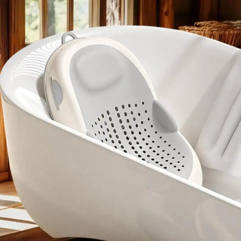 New 1Pcs Newborn Baby Bath Tub Foldable Rack, Shower Net Seat- Anti Slip Bathtubs Accessory for Infant Care