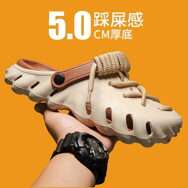 Summer Outdoor Sandals for Men And Women Breathable Hiking Shoes Water Beach Mens Sandals Camping Climbing Aqua