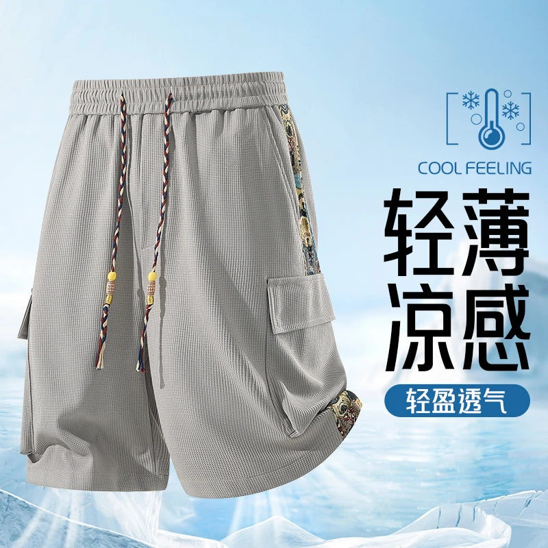 Plus Size 6XL 7XL 8XL Summer Casual Basketball Cargo Shorts Men Fitness Gym Joggers Sports Running Shorts Hommes Men Clothing
