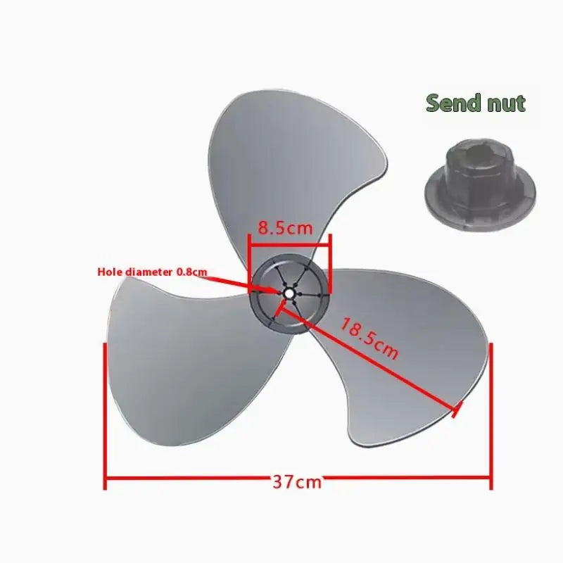 Plastic Motor Fan Blade Adjustable Motor Cooling Fan Impeller Motor Fan Vane High Temperature For Hydraulic Motor Accessories