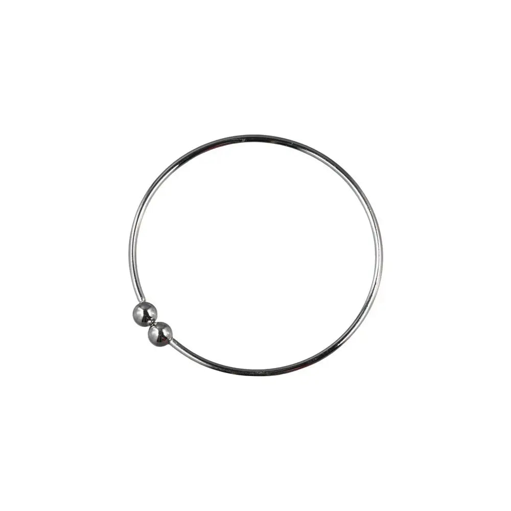 Classic Silver Plated Gifts Mens/Womens Fashion Jewelry Bracelet Adjustable Bangles