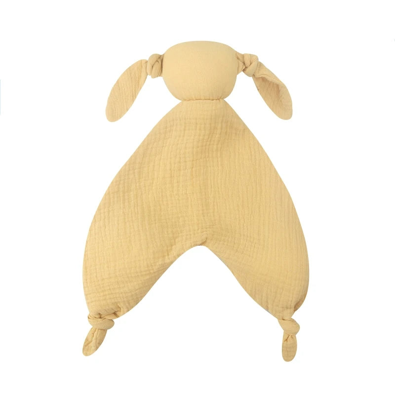 Baby Security Blanket Soothing Appease Towel Soft Animal Rabbit Plush  Teething Bib Infants Comfort Sleeping Nursing Dropship