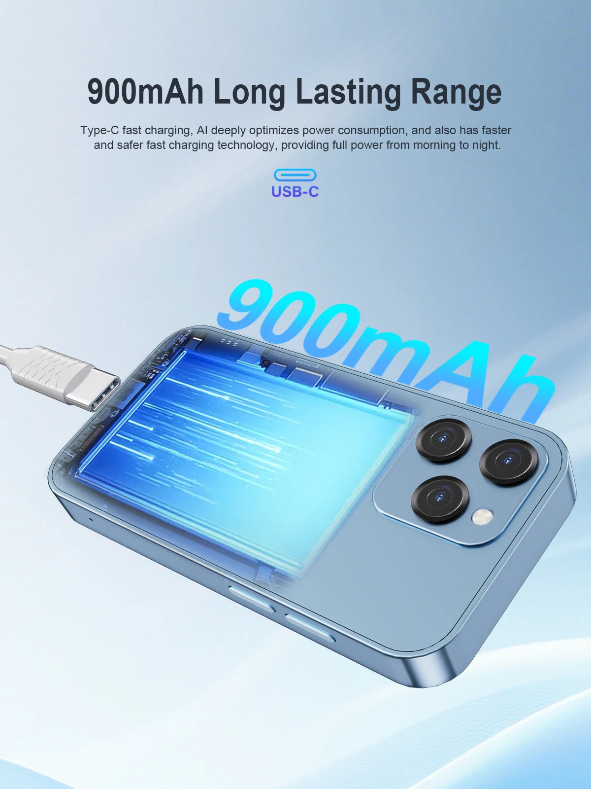 SERVO 15SE Ultra Mini Palm Smartphone 3G WCDMA Android Dual SIM WiFi Hotspot GPS Play Store 16GB ROM 3.0" Pocket Mobile Phone