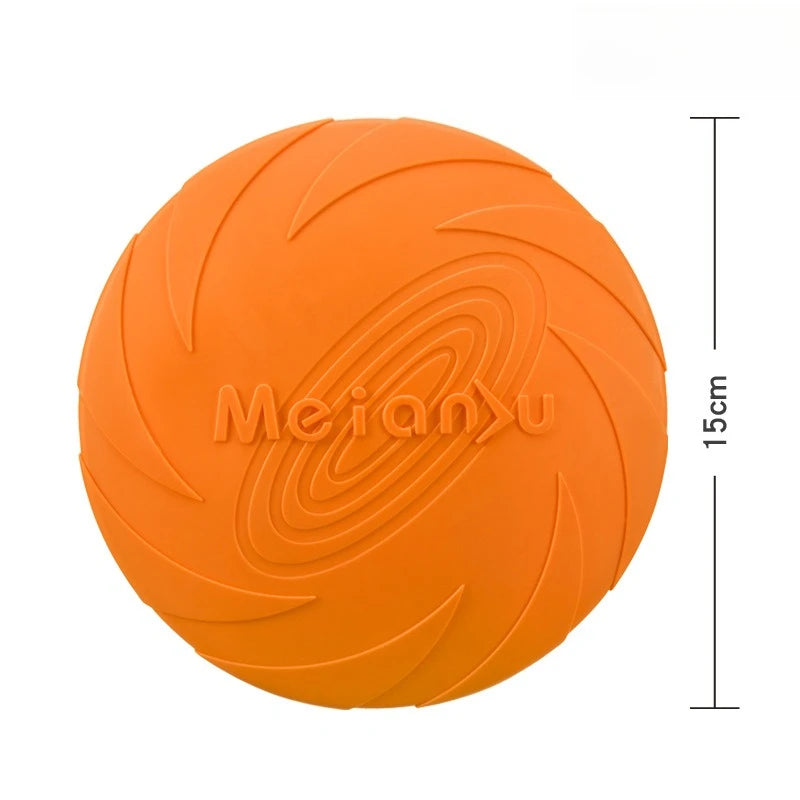 Dog Flying Saucer Interactive Funny Pet Cat Toy Dog Game Flying Discs Resistant Chew Puppy Training  Pet Dog Supplies