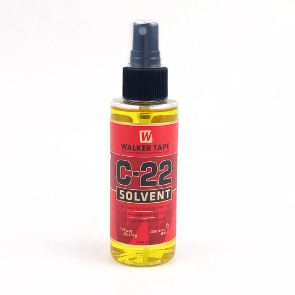 C-22/bottle Solvent Spray Remover for Lace Wigs Toupee Adhesive Removers Wig Glue Remover for Tape Hair Extensions