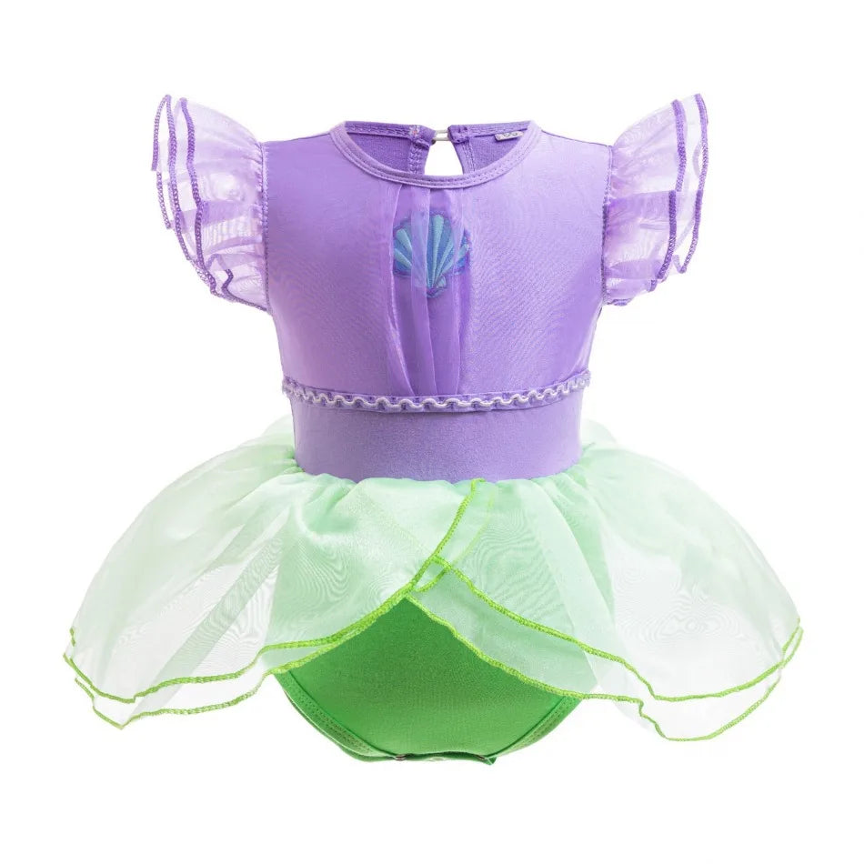 Baby Girls Princess Sofia Outfit Anna Elza Infant Baby Tutu Dress Kids Girls Costume Romper Aurora Belle Clothes Costumes Dress