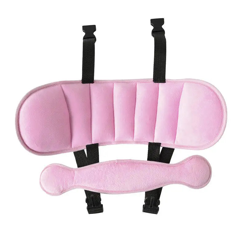Child Car Safety Seat Head Fixed Strap Car Travel Protection Headrest Baby Seat Headrest Car Interior Sleep Assist Strap