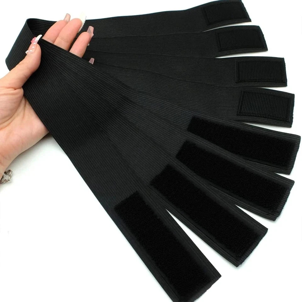 Non-Slip Elastic Lace Wig Band Adjustable Edge Melting Grip Band for Lace Front Wig Secure Hold
