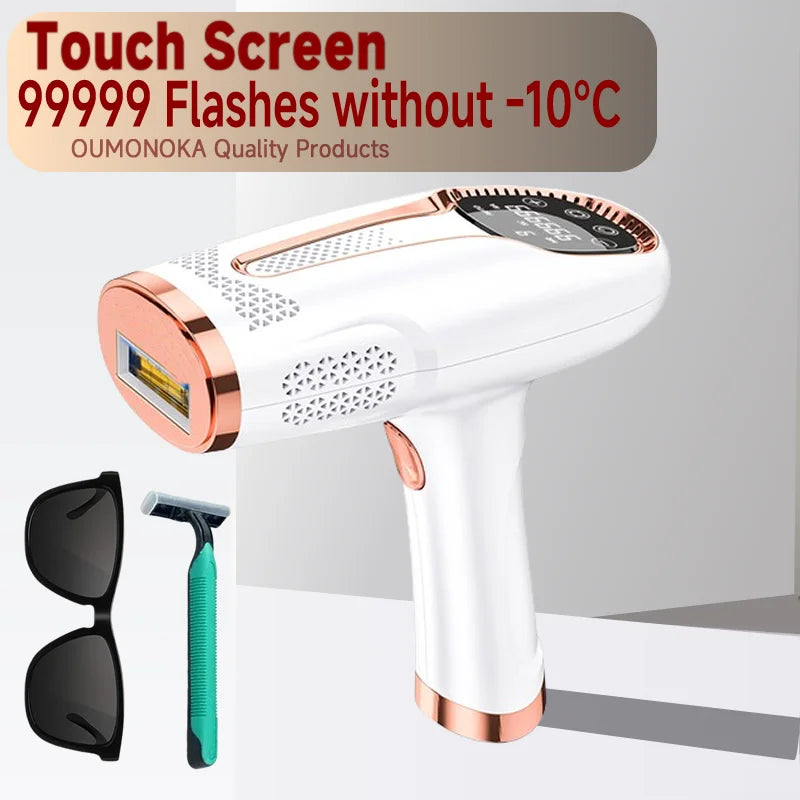 Permanent Laser Hair Removal Bikini Women's IPL Depilators Shaver Facial Hair Cutting Machine Men's Razo to Remove Hair Trimmer