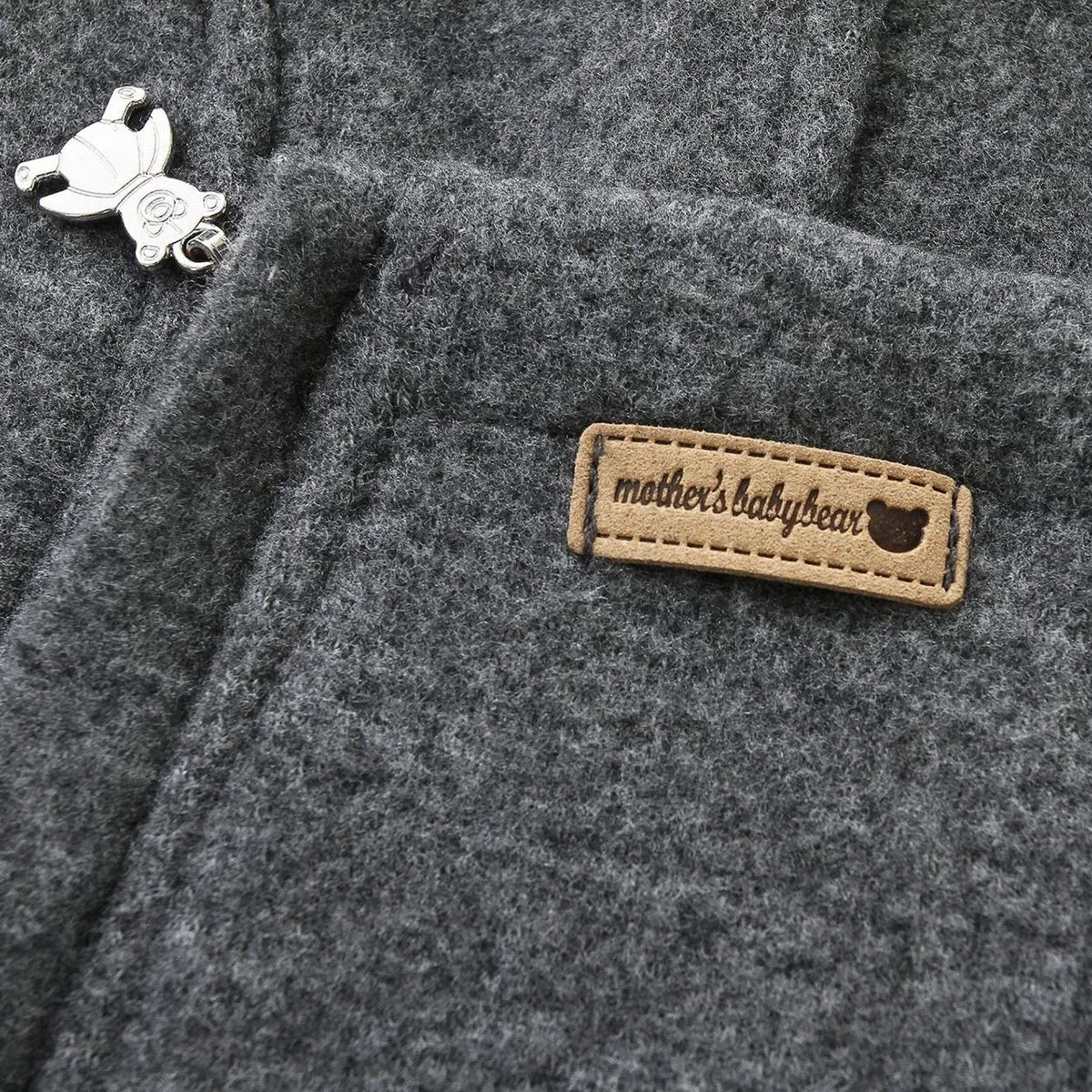 Ircomll New Winter Autumn Infant Newborn Rompers Composite Wool Inside Fleece Girls Boys Jumpsuit Kids Jacket Children Coat