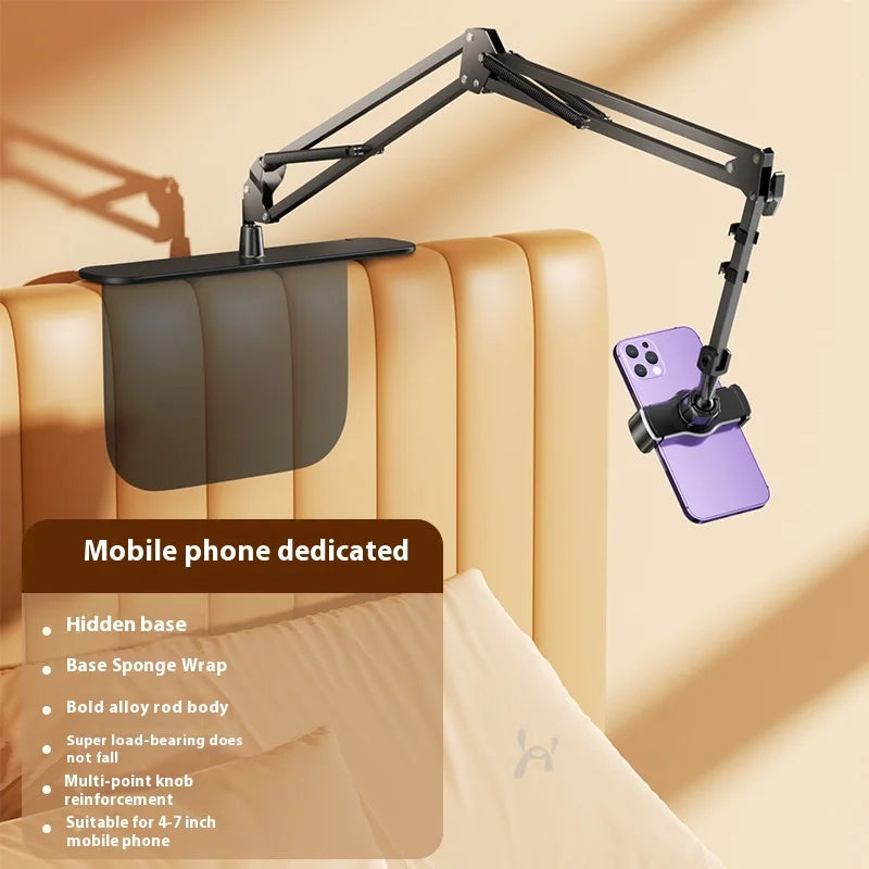 Adjustable Bedside Phone Stand Suitable For iPad Tablet Multifunctional Metal Extendable Lazy Person Watching Tv On The Bed
