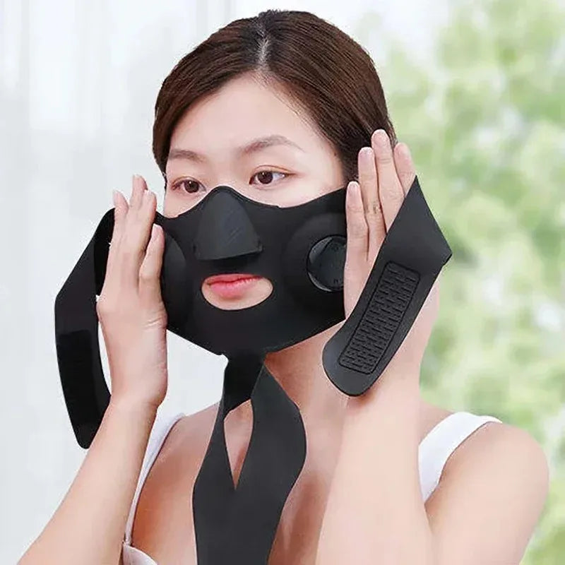 EMS V-line Face Lifting Massager Facial Slimming Mask Anti Wrinkle Double Chin Reducer Cheek Lift Up Belt Faces Beauty Devices